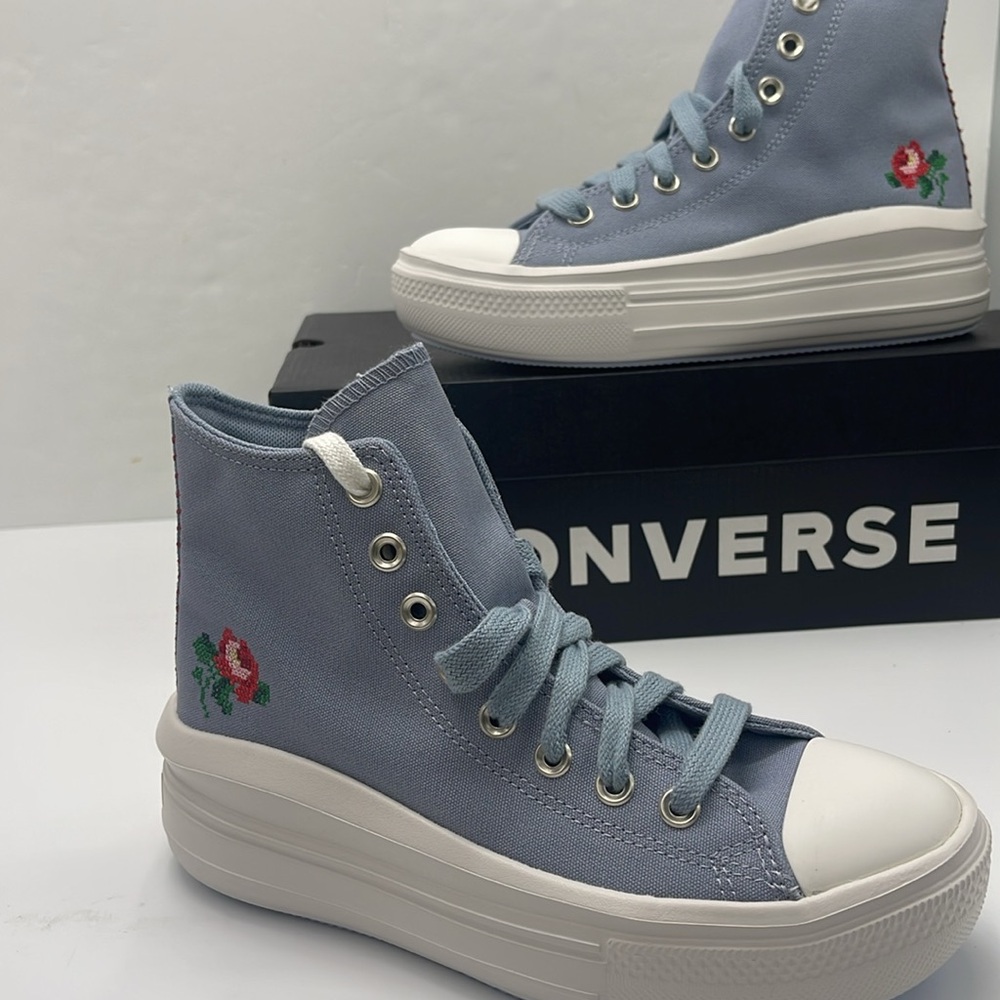 Converse WMNS High-Top Platform Sneakers A12571C
CTAS MOVE HI
WET STONE/WET STON - Picture 14 of 16